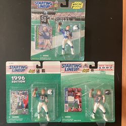 Starting Line Ups NFL Quarterback Figures 