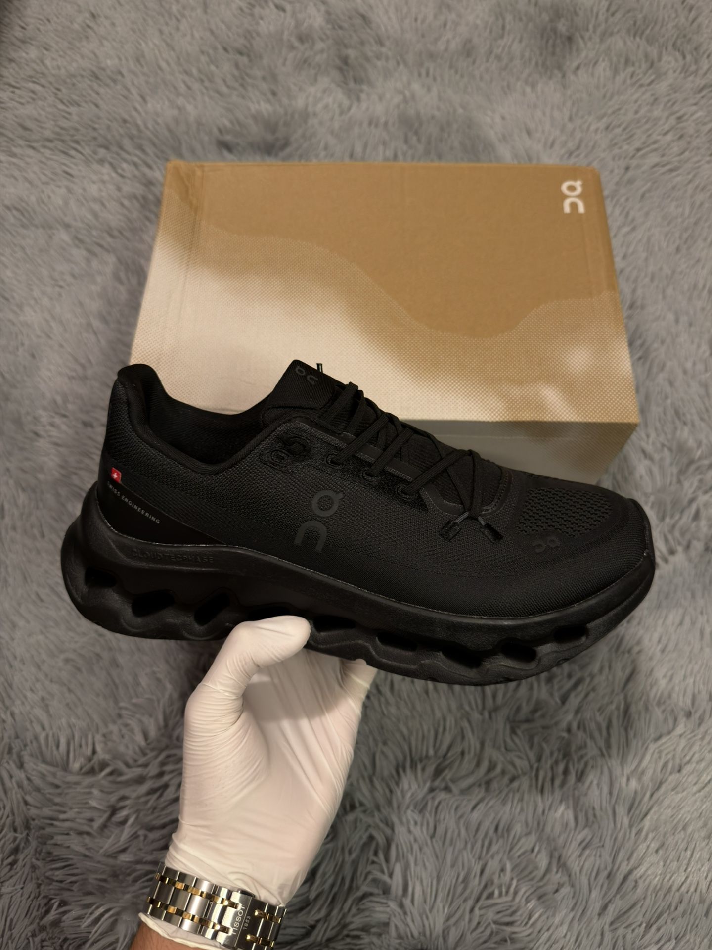 ON Cloudtilt Black Eclipse Shoes