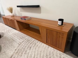 Modern Wood TV Stand
