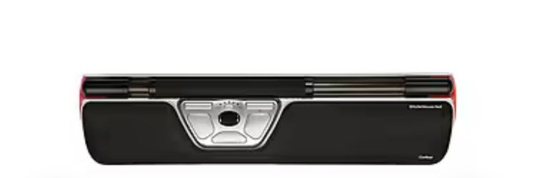 Contour Design RollerMouse Red Wireless Ergonomic Ambidextrous Rollerbar Mouse