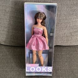 New, sealed..Barbie Signature Looks Doll #24, Curvy Figure, Long Brown Hair