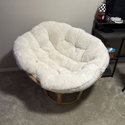 Wicker Papasan Accent chair 