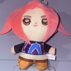 Kpop Demon Hunters Mira Plush Doll Keychain 