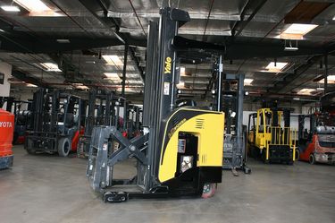 2020  YALE 4000  lb  STAND UP REACH FORKLIFT