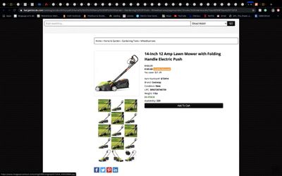 Electric lawnmower