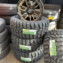 18” WHEELS AND TIRES RINES Y LLANTAS NUEVAS