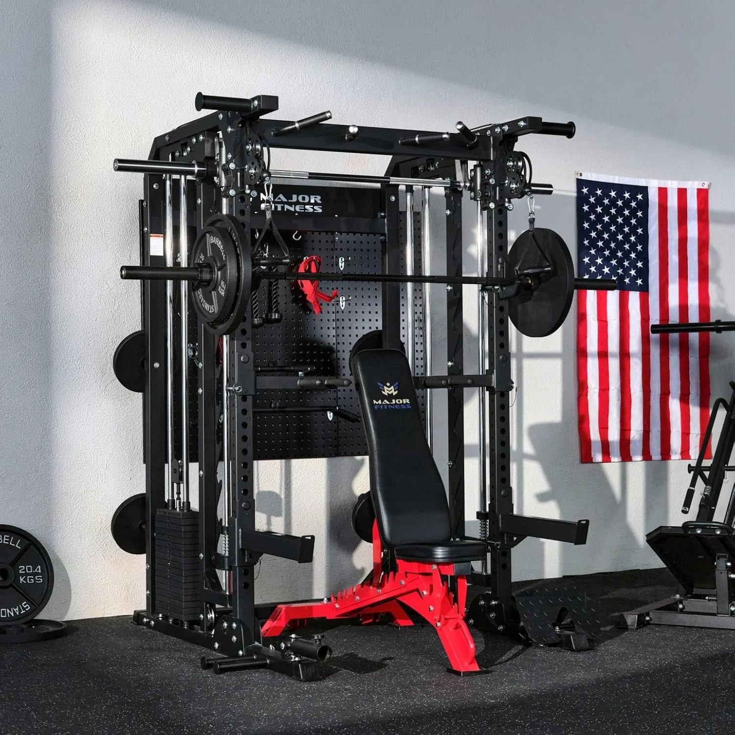 New! Major Fitness B52 Pro Or Standard - Power Rack Functional Trainer Smith Machine FREE Delivery