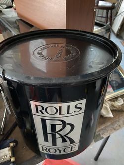 Rolls Royce original equipment can w/ lid