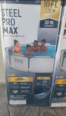 10'x30" Bestway Pool with Filter Pump  New