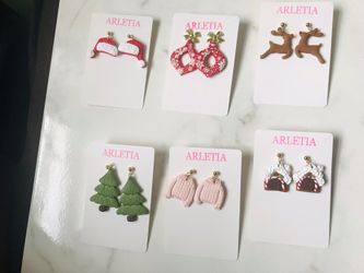Christmas Sweater Earrings 
