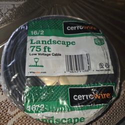 Cerowire 75 ft. 16/2 Black Stranded Low-Voltage Landscape Lighting WireMy price is firm thanks firme