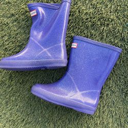 Hunter Rain Boots. Girls Size 9