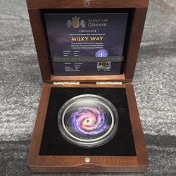 Mint of Gdansk NIUE Milky Way 2oz silver collectible