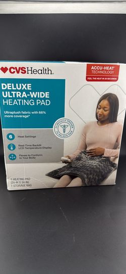 Brand New CVS Health Deluxe Ultra-Wide Heating Pad