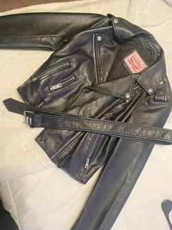 Levi’s Leather Jacket XS