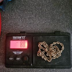 10k Diamond Cut Rope Chain