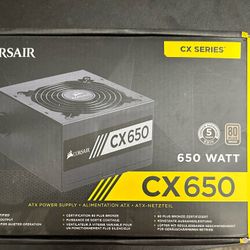 Corsair CX 650W Bronze Certified Non Modular Power Supply
