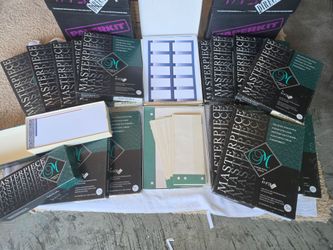 20 Boxes Masterpiece Papers with Vision" is a vintage line of decorative desktop specialty paper and stationery.