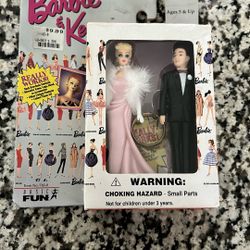 Barbie And Ken Keychain Set