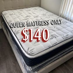 New Queen Mattress Only $140