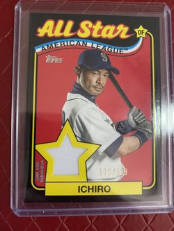 2024 Topps Ichiro 1989 All Star Relic /199