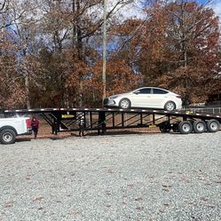 3 Car Gooseneck Trailer From Kaufman 2025 48 Ft