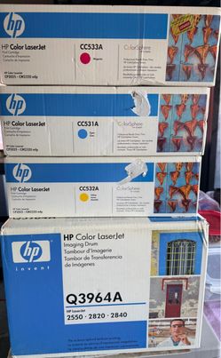 HP IMAGING DRUM AND TONER CARTRIDGES