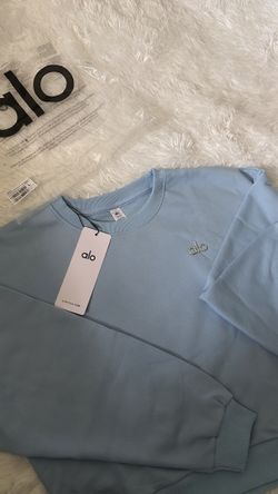 light Blue Alo Crew neck