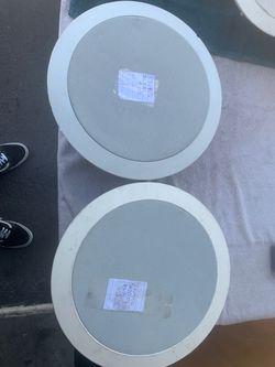 Pair of Sonance DR5501 DR7001 Premium In-Wall Speakers Vintage Speakers