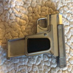 Mini Bic Lighter Case Gun Look