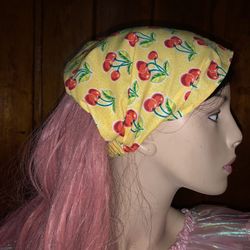 Cherries Headband Pin Up Retro