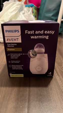 Brand New Philips Avent Fast Bottle Warmer Premium (SCF358) - In Box
