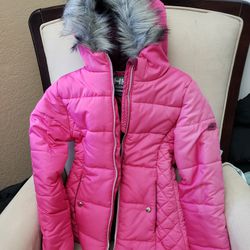 Girls Pink Jacket - Size 10/12
