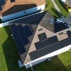 Solar Panels Removal And Re-set