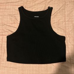 Black Crop Top 