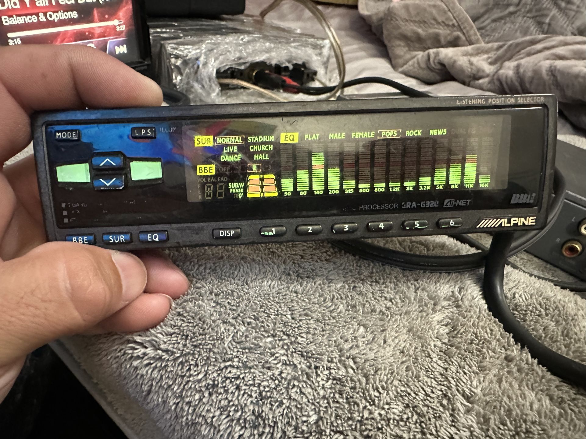 Alpine ERA-G320 DSP Eq Old School