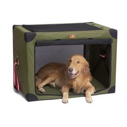 $70 MICHVIES LARGE PORTABLE DOG CRATE 
