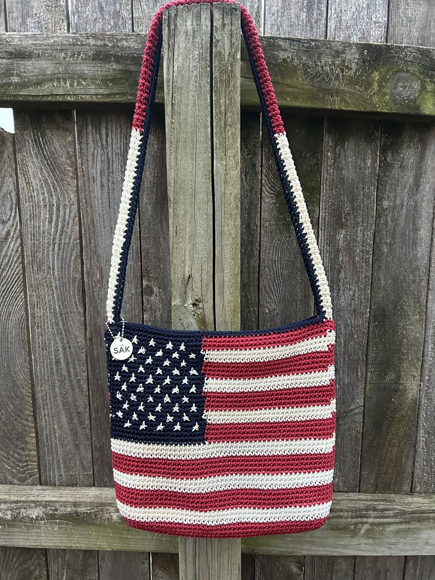The SAK Original Americana Crossbody Crochet Bag/Purse