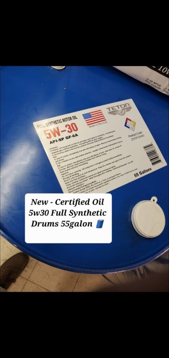 Special Price Motor Oil Full Synthetic Drums 55galon High Quality Available 