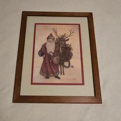 1991 "A Giving Spirit" print by N. Schneeman
