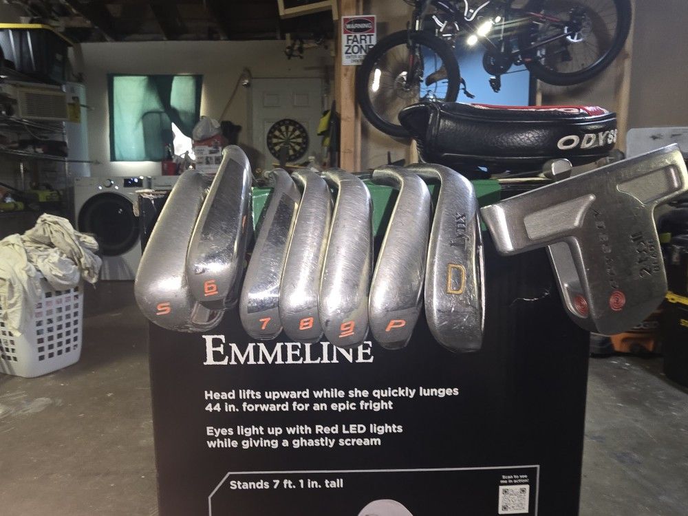 Cobra XL P-5 Irons And Odessy White Hot Putter