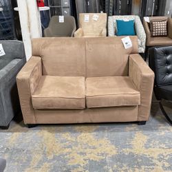 Tan Loveseat 