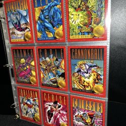 1992 Marvel Impel X-Men Series 1 & 2 Complete Sets 