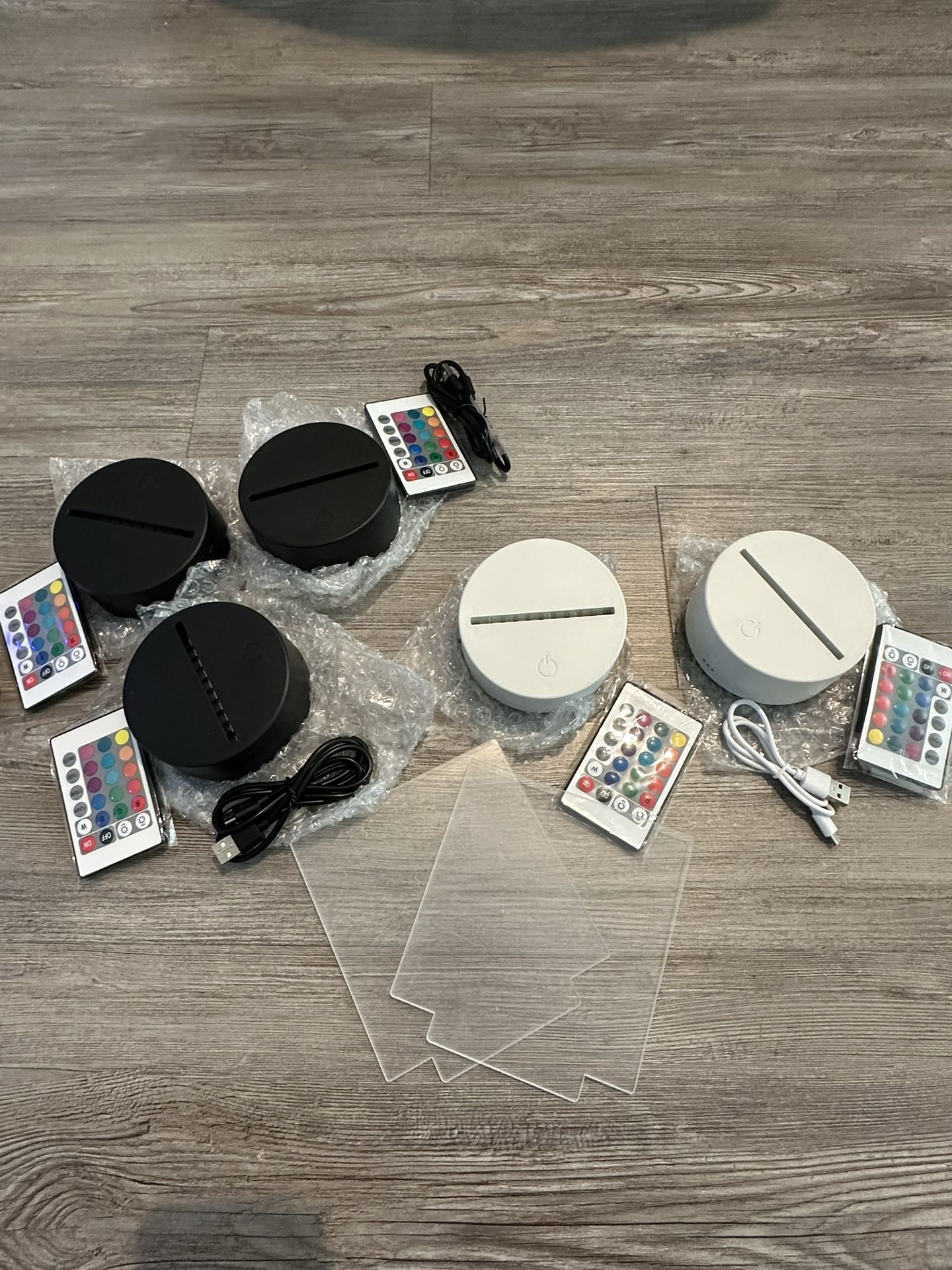 3D LED Light Lap Acrylic Sheets