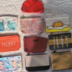 Ipsy Makeups Bags Set Of 10