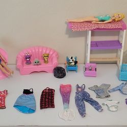 Barbie Dolls, Furniture & Accessories 
