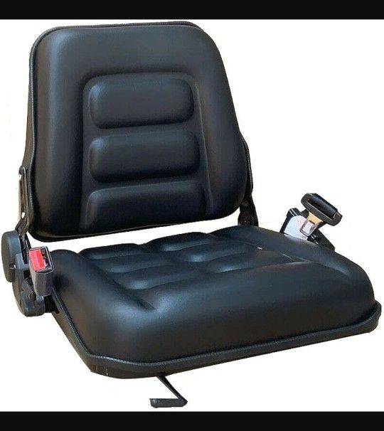 Universal Forklift Seat Waterproof Forklift Suspension Seat with Safety Belt Adjustable