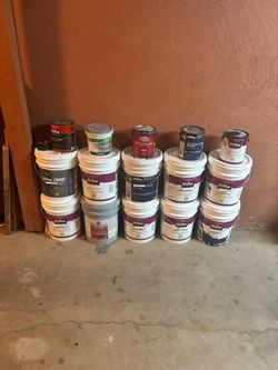 Bucket of paint
