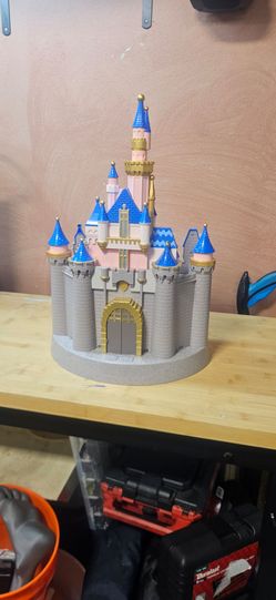 Sleeping Beauty Castle Play Set used
