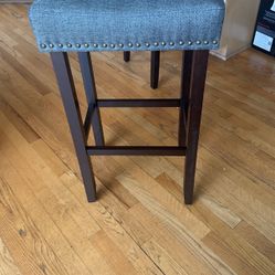 Brand New Upholstered Stools Pair